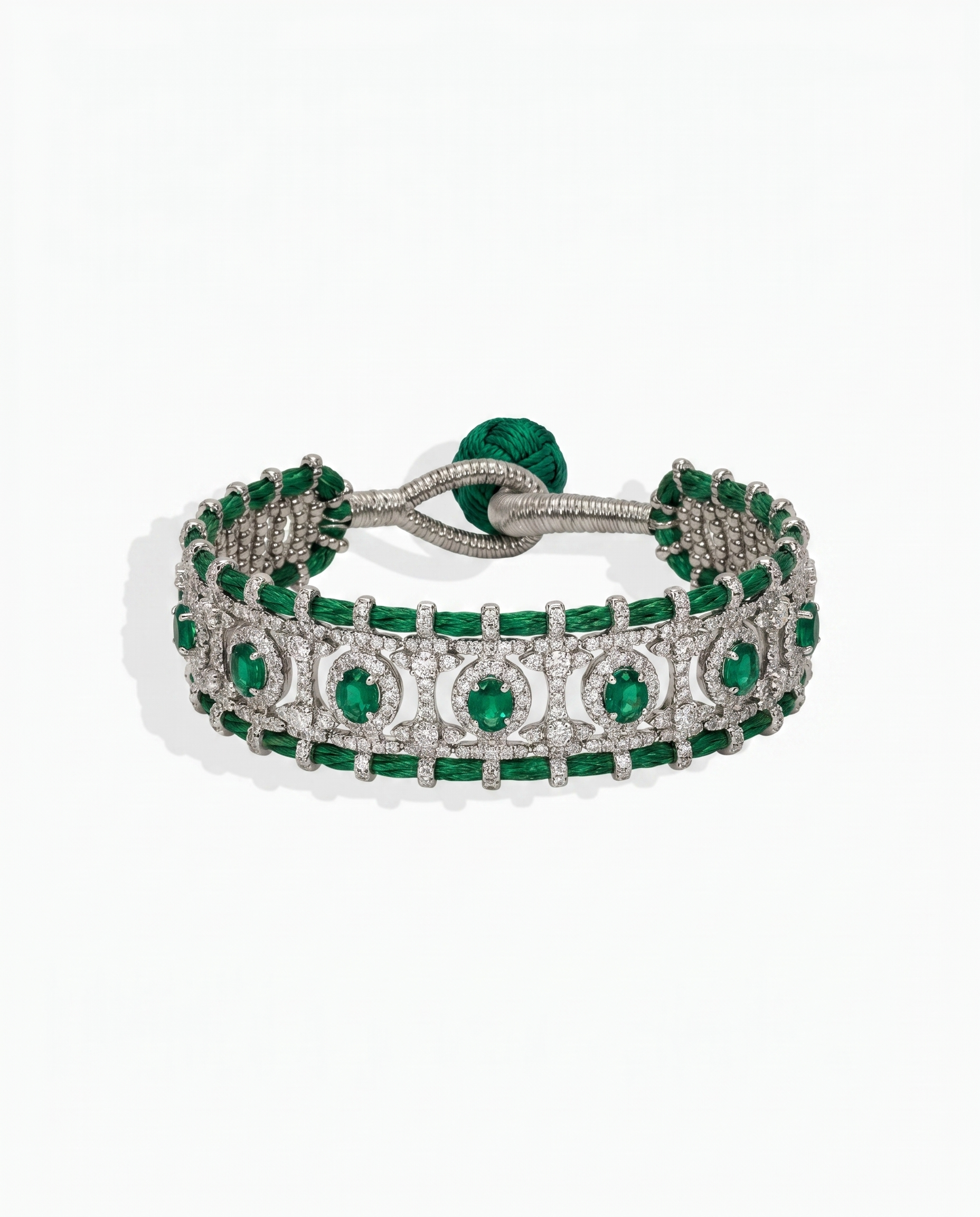 Pulsera Boho Turquesa con Circonitas Taj Mahal